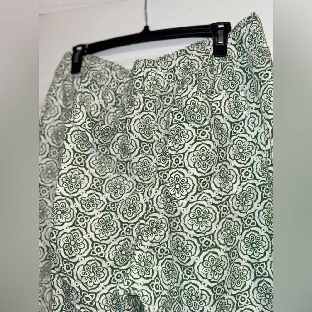 Talbots Green Patterned Jumpsuit - Picture 10 of 13